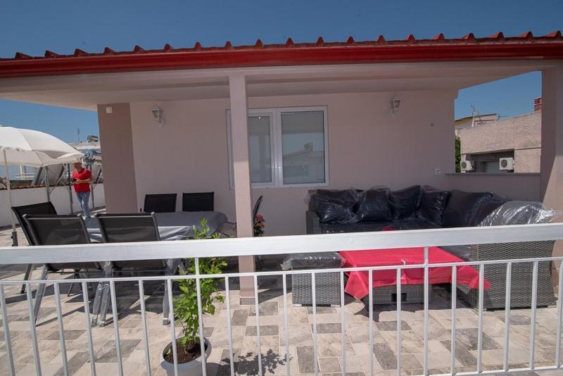Nea Kallikrateia Grcka Reni Greece Beach Penthaus 3 מראה חיצוני תמונה